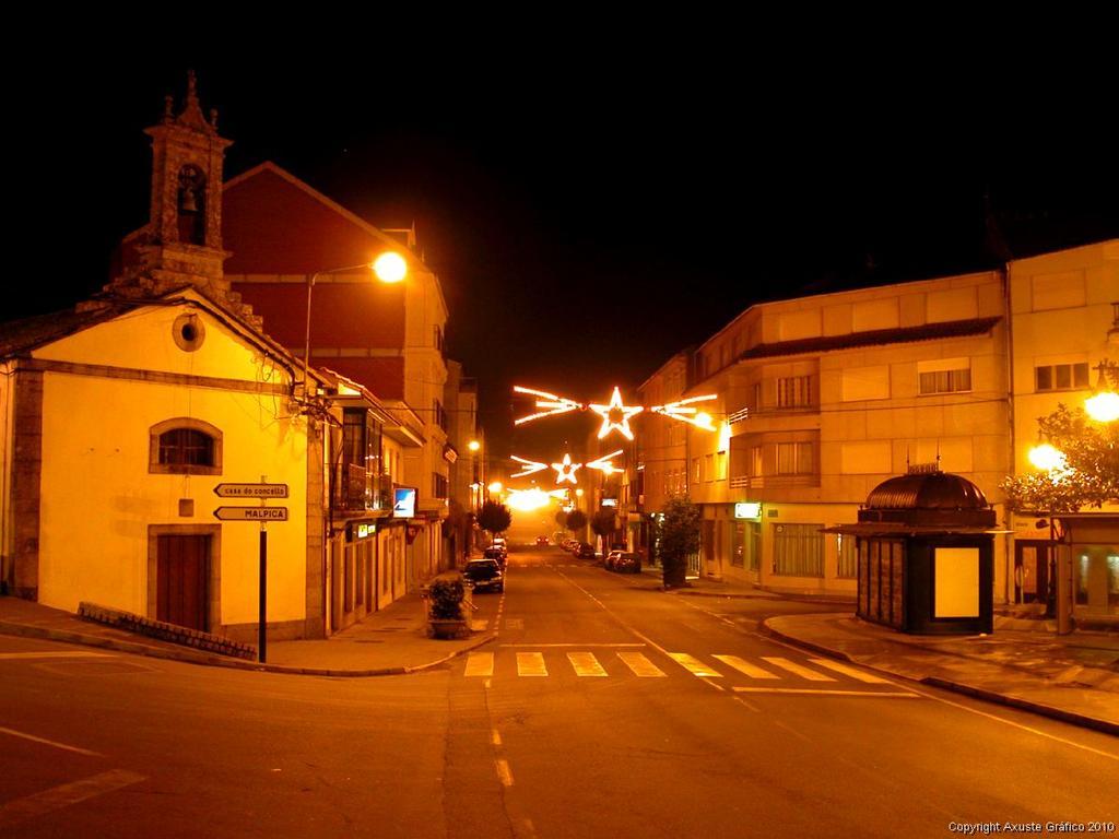 Pensión Teyma Ponteceso Exterior foto